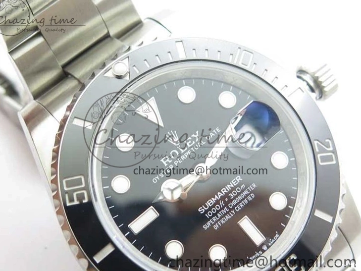 126610 Steel LN ‘Green 1:1 904L Best Maker’ Edition 41mm Submariner A2824 0311